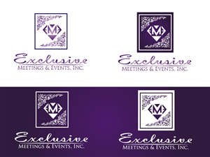 Logo Design by Bling Connect Ink for Exclusive Meetings and Events | Design: #1177713