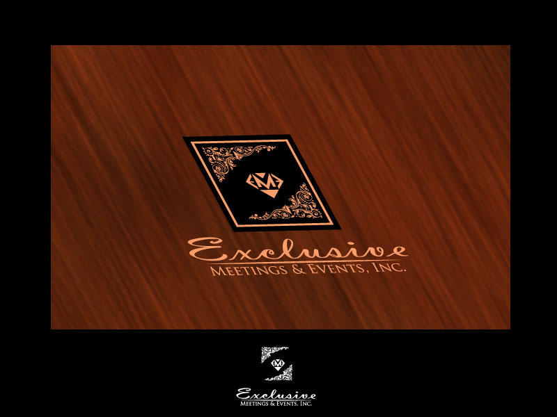 Logo Design by Bling Connect Ink for Exclusive Meetings and Events | Design #1177803