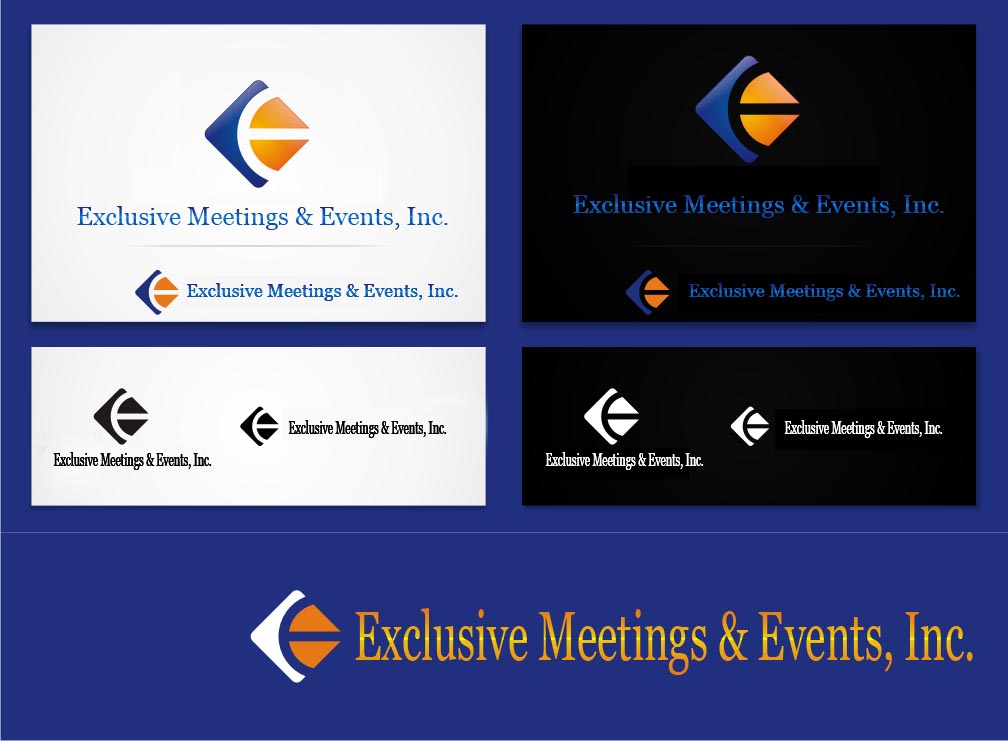 Logo Design by cgaobair for Exclusive Meetings and Events | Design #1138345