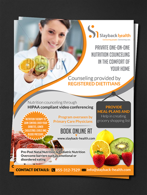 7 brochure designs nutrition brochure design project for a