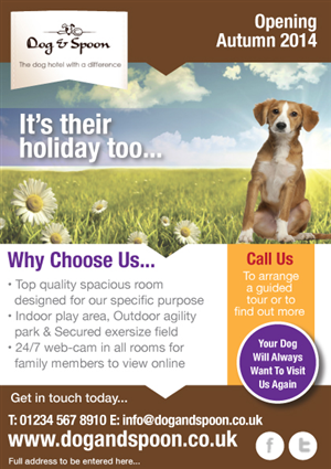 Flyer Design by Lou Sharp for this project | Design: #4159736