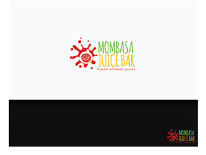 Mombasa Juice Bar. As slogan: Fusion of Fresh Juices | Design de Logo par jaime.sp