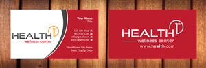 Business Card Design by Sbss for HealthFirst Wellness Center | Design: #1141790