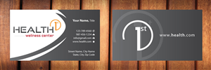 Business Card Design by Sbss for HealthFirst Wellness Center | Design: #1141796