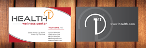 Business Card Design by Sbss for HealthFirst Wellness Center | Design: #1141803