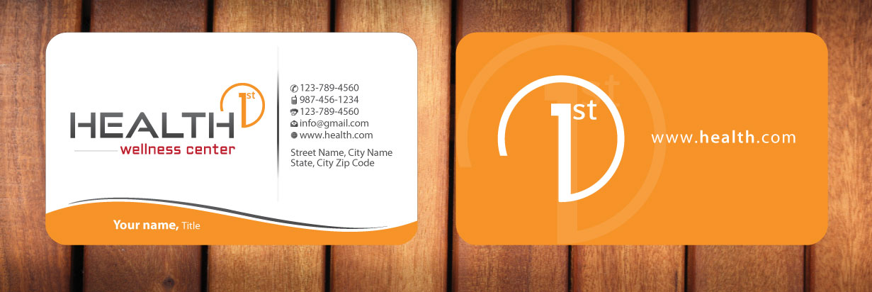 Design de Carte de Visite par Sbss pour HealthFirst Wellness Center | Design #1141810