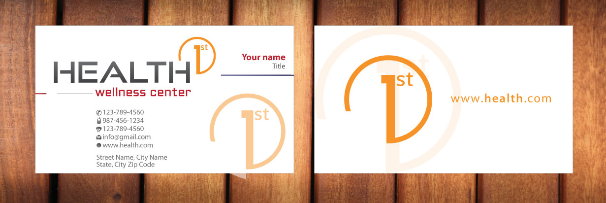 Design de Carte de Visite par Sbss pour HealthFirst Wellness Center | Design #1141828
