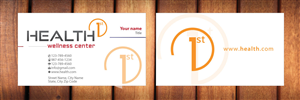 Business Card Design by Sbss for HealthFirst Wellness Center | Design: #1141828