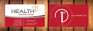 Business Card Design by Sbss for HealthFirst Wellness Center | Design: #1141836