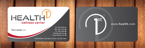 Business Card Design by Sbss for HealthFirst Wellness Center | Design: #1141840