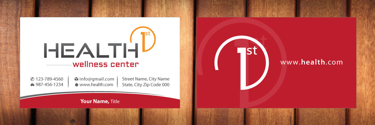 Design de Carte de Visite par Sbss pour HealthFirst Wellness Center | Design #1141847