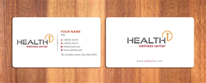 Business Card Design by Sbss for HealthFirst Wellness Center | Design: #1141860