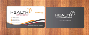Business Card Design by Sbss for HealthFirst Wellness Center | Design: #1141882