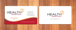 Business Card Design by Sbss for HealthFirst Wellness Center | Design: #1141884