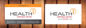 Business Card Design by Sbss for HealthFirst Wellness Center | Design: #1142119