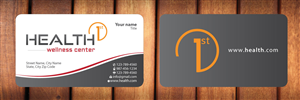 Business Card Design by Sbss for HealthFirst Wellness Center | Design: #1142120