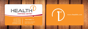 Business Card Design by Sbss for HealthFirst Wellness Center | Design: #1142123