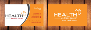 Business Card Design by Sbss for HealthFirst Wellness Center | Design: #1142127