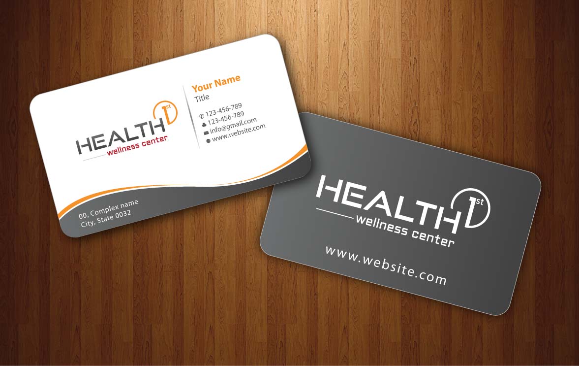 Business Card Design by Sbss for HealthFirst Wellness Center | Design #1142128