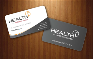 Business Card Design by Sbss for HealthFirst Wellness Center | Design: #1142134
