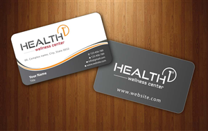 Business Card Design by Sbss for HealthFirst Wellness Center | Design: #1142135