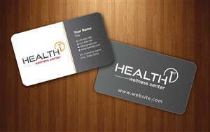 Business Card Design by Sbss for HealthFirst Wellness Center | Design: #1142136