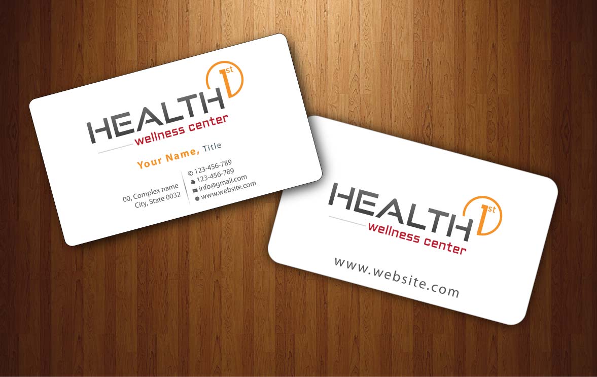 Business Card Design by Sbss for HealthFirst Wellness Center | Design #1142137