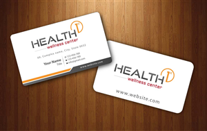 Business Card Design by Sbss for HealthFirst Wellness Center | Design: #1142139