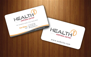 Business Card Design by Sbss for HealthFirst Wellness Center | Design: #1142141