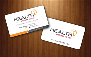 Business Card Design by Sbss for HealthFirst Wellness Center | Design: #1142142