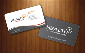 Business Card Design by Sbss for HealthFirst Wellness Center | Design: #1142146