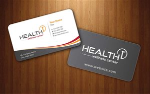 Business Card Design by Sbss for HealthFirst Wellness Center | Design: #1142148
