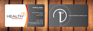 Business Card Design by Sbss for HealthFirst Wellness Center | Design: #1144973