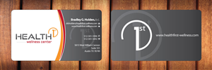 Business Card Design by Sbss for HealthFirst Wellness Center | Design: #1152972