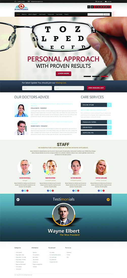 Web Design by iLibart for this project | Design #4140793
