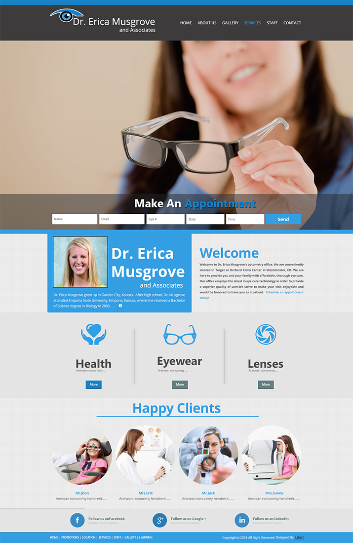Web Design par iLibart pour ce projet | Design #4140832