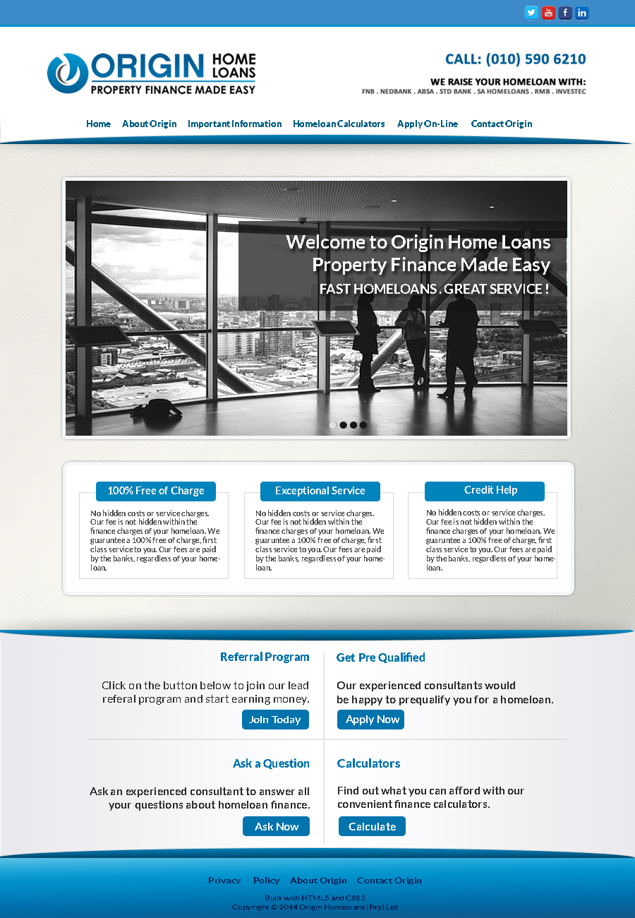 Web Design by Anton for Chilli Property | Design #4088983