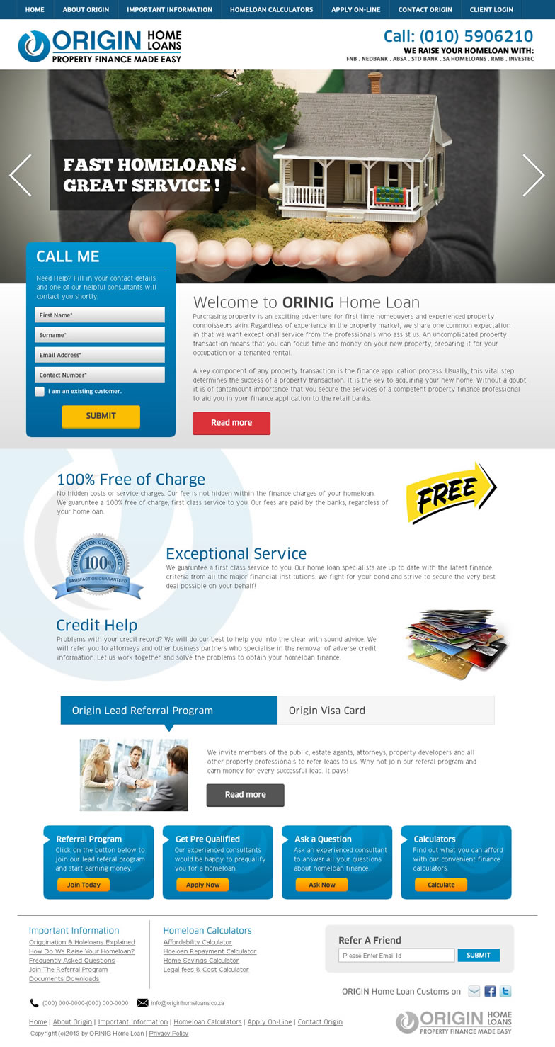 Web Design by DesignCreativity4you for Chilli Property | Design #4091000