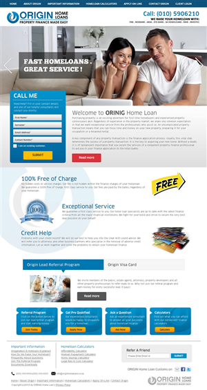 Web Design by DesignCreativity4you for Chilli Property | Design: #4091031