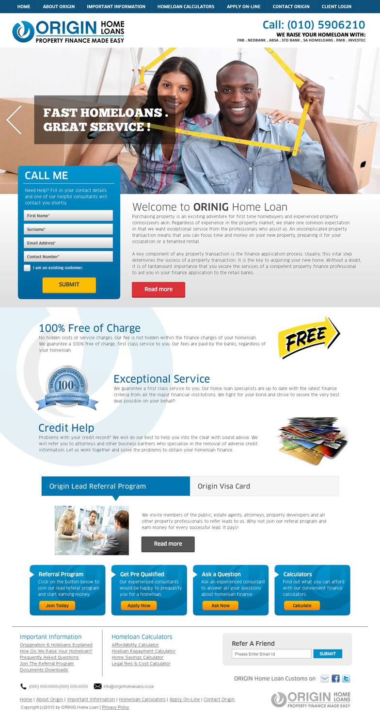 Web Design by DesignCreativity4you for Chilli Property | Design #4091039