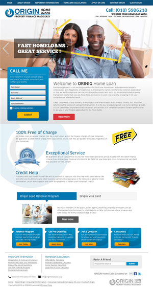 Web Design by DesignCreativity4you for Chilli Property | Design: #4091039