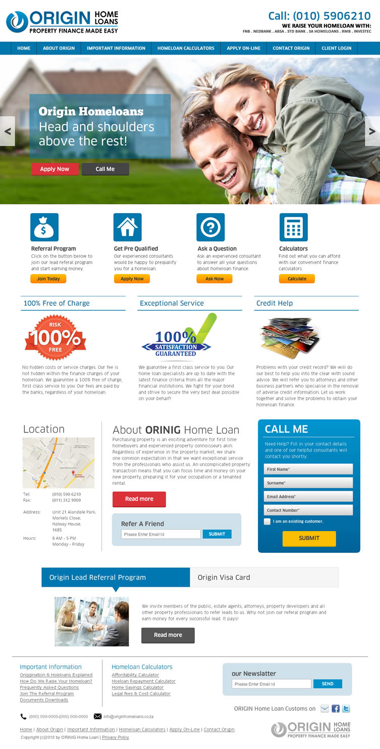 Web Design by DesignCreativity4you for Chilli Property | Design #4091818