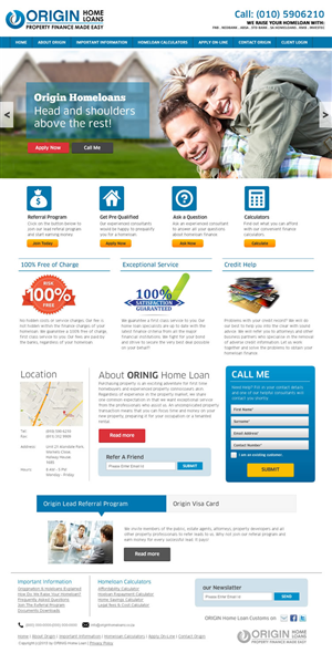 Web Design by DesignCreativity4you for Chilli Property | Design: #4091818