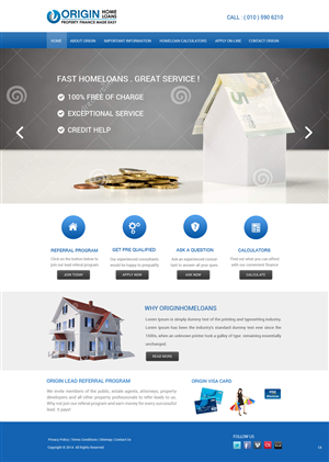Web Design by pb for Chilli Property | Design: #4097522