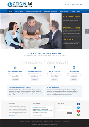 Web Design by pb for Chilli Property | Design: #4097523
