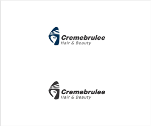Logo Design by Creativemedia Solution for Cremebrulee Hair & Beauty | Design #4151344