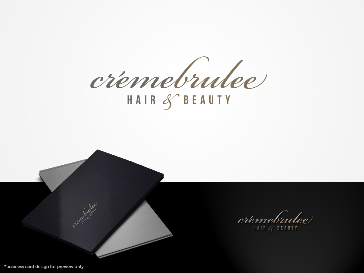 Logo Design by ArtSamurai for Cremebrulee Hair & Beauty | Design #4088672