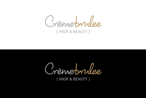 Logo-Design von Omee für Cremebrulee Hair & Beauty | Design: #4092034
