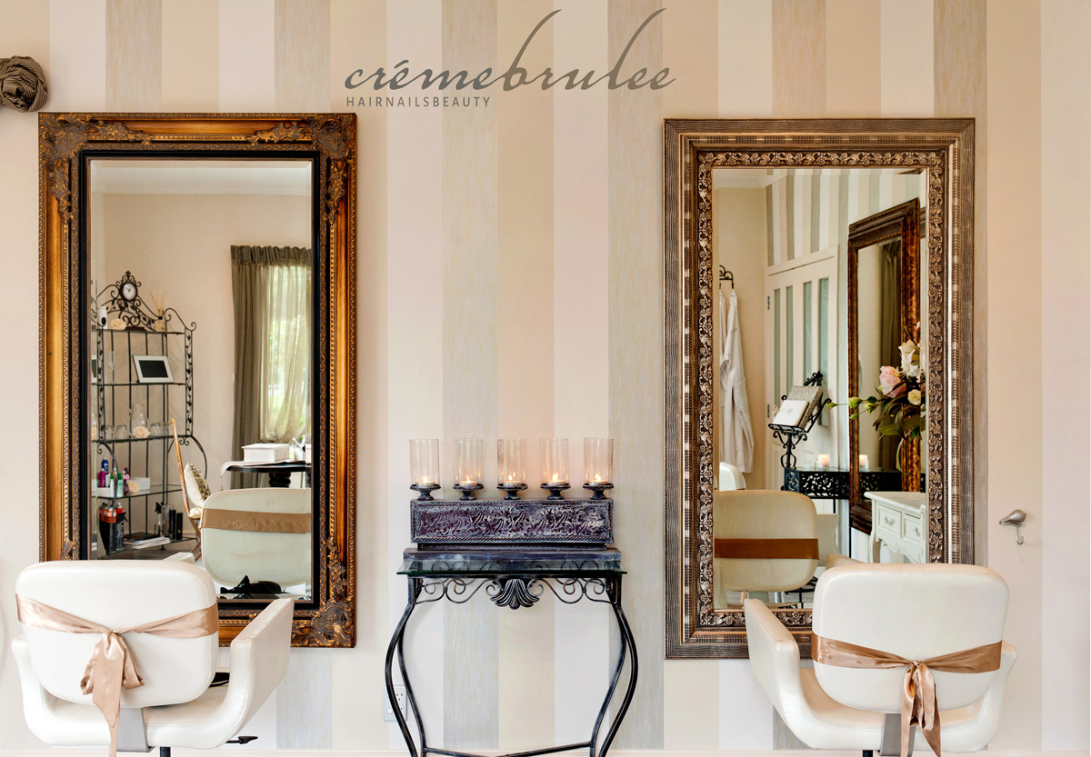 Logo Design by jjsleigh graphics for Cremebrulee Hair & Beauty | Design #4156122