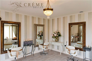 Logo-Design von jjsleigh graphics für Cremebrulee Hair & Beauty | Design: #4160905